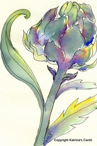 Artichoke watercolor