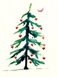 "Holiday Tree" notecard assortment pack