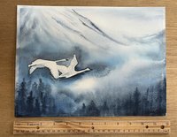 "Tundra Frost":  Original Watercolor Painting