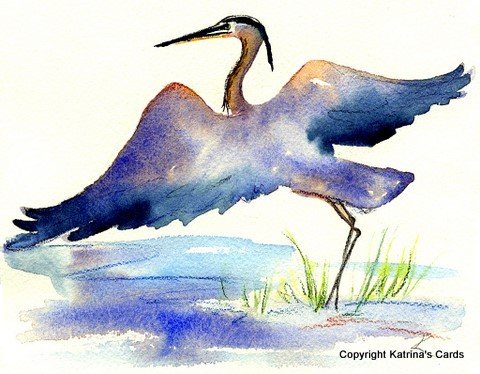 Great Blue Heron Note Card Gift Set