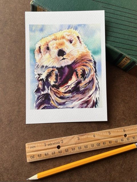 Sea Otter Mini-print